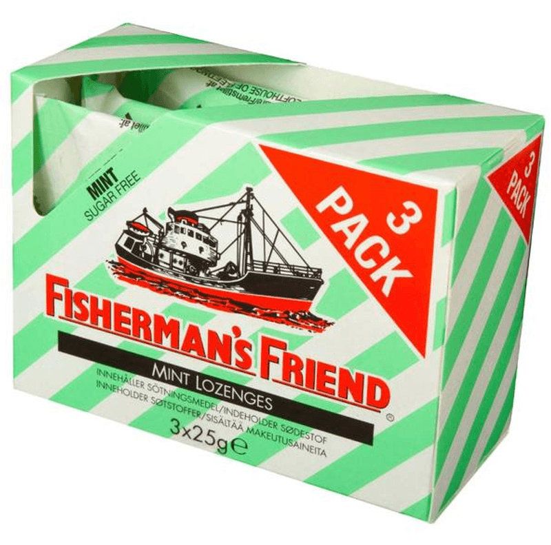 Fisherman's Friend Mint 3x25g, 16stk pr kartong