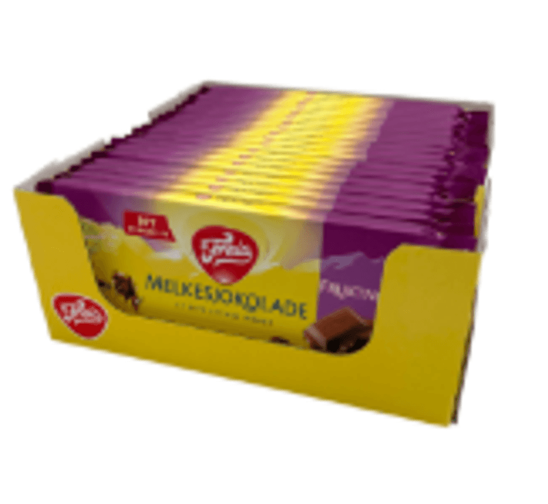 Freia fruktnøtt 100g. 18stk pr kartong